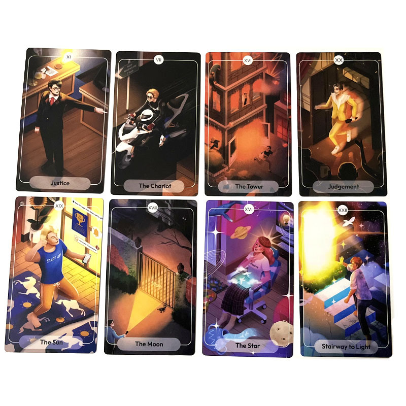 12x7cm 78 historias tarot 78 historia tarot entrega al por mayor