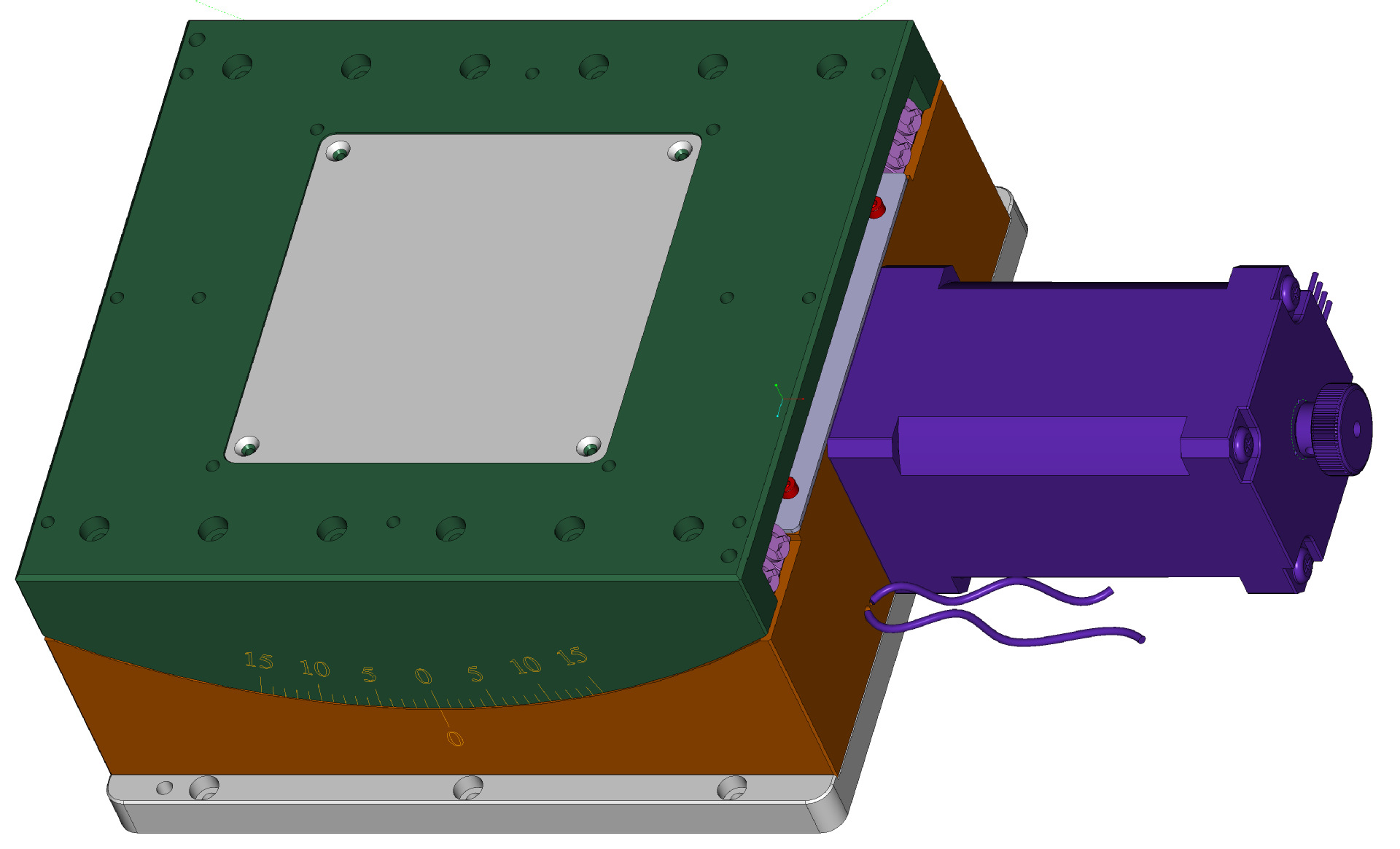 CCD视觉对位 纠偏 56轴精密XYZθij 电动弧度台 电动倾斜角度台