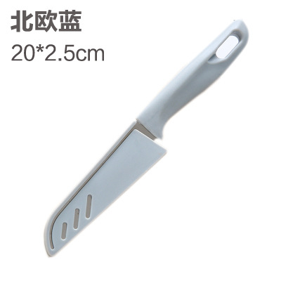 9cm 과일 칼 노르딕 블루 스테인레스 스틸