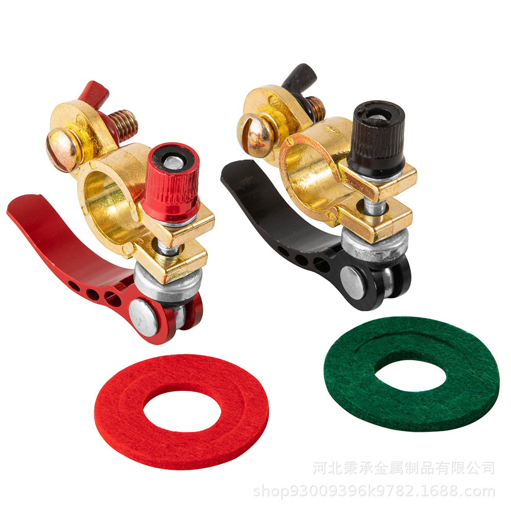 Factory Direct supply car battery terminal wiring terminal ship battery Chuck pure copper battery Chuck wiring terminal
