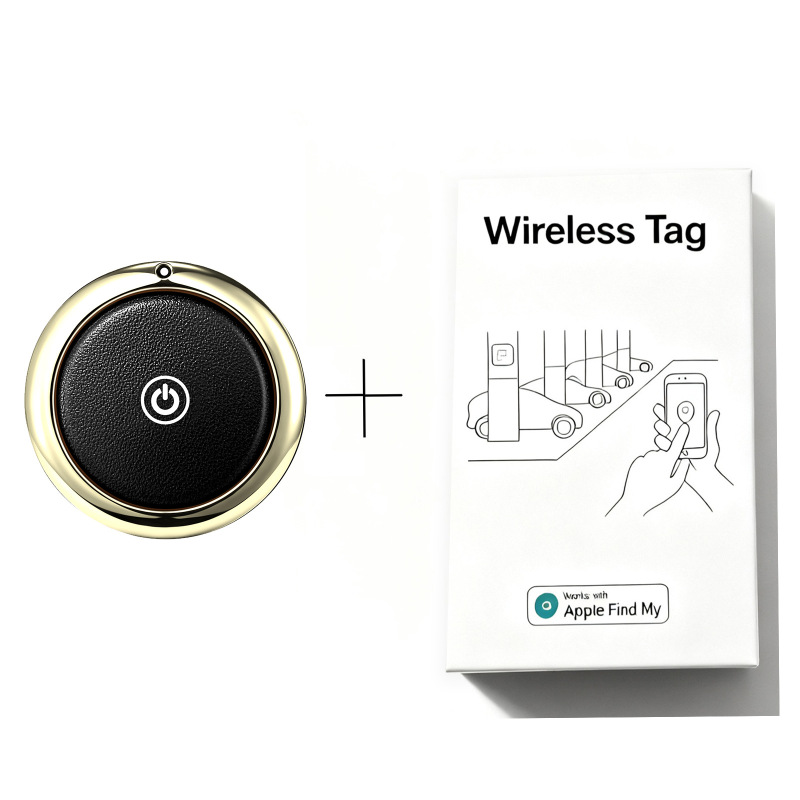 平替airtag真皮防丢器FindMy全球定位器钥匙扣包包宠物追踪器|undefined