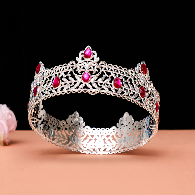 Los hombres de oro rey corona tocado adulto cumpleaños corona Halloween etapa ópera rendimiento unisex