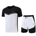 ND01 Black Shorts Set