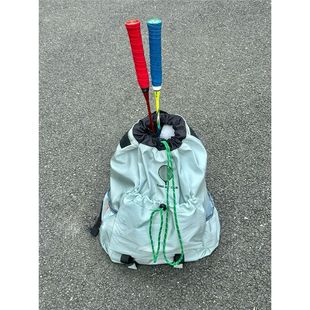 Badminton Bag Drawstring Backpack Lightweight Outdoor Mountaineering Bag Folding Casual Men's and Women's Large Capacity Short-distance Travel Bag