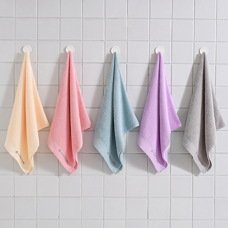 Jieliya 220065 pure cotton towel soft absorbent lint-free quick-drying household cotton men's and women's thin face towel