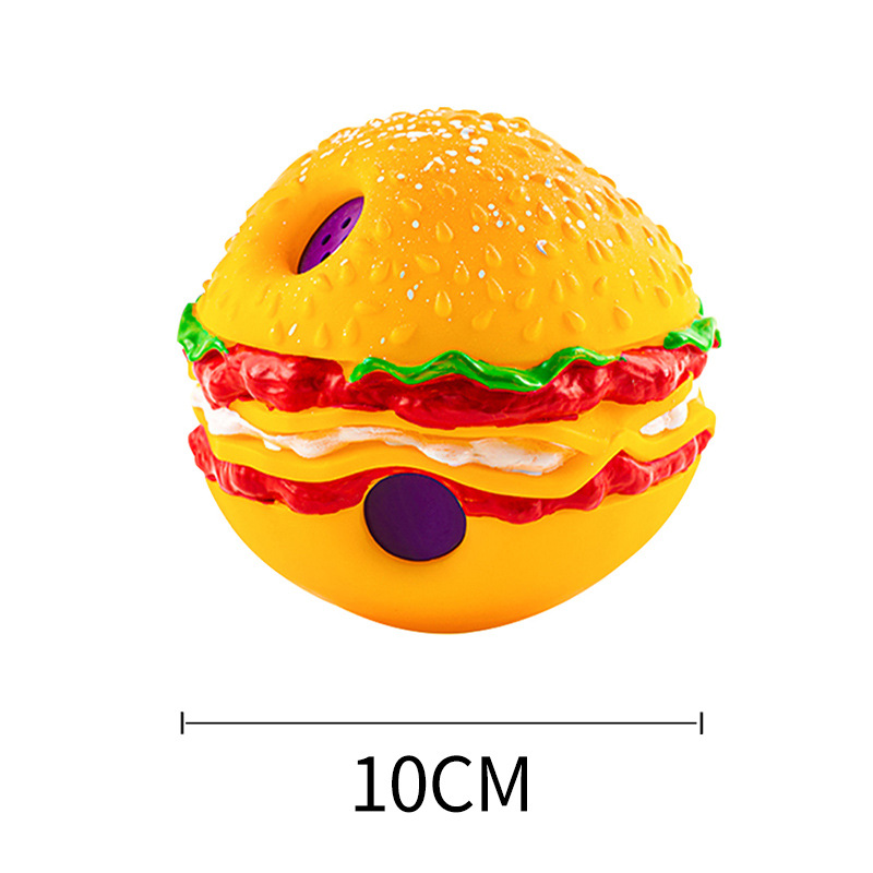 개를위한 햄버거 공 10cm (opp 가방)/5.00 kg-10.00 kg