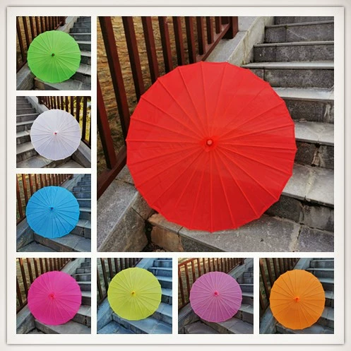 Древний костюм шелковый сплошной масляный бумажный зонт для наружного солнцезащитного крема Классический танец cheongsam Show представление реквизита потолка декоративный зонтик