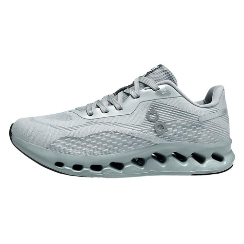 Fashion Shock Absorbing Running Shoes for Men, Featherweave Breathable Mesh Sports Shoes, Low Top Laced Outdoor Lightweight Travel Shoes, Model 9923