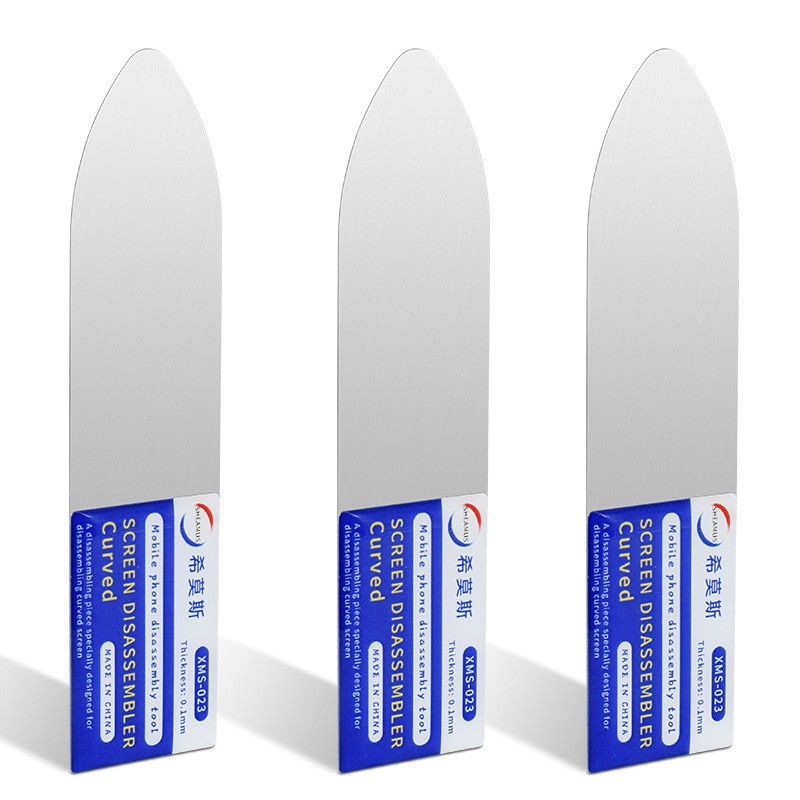 记工不锈钢拆机撬片 拆手机壳平板拆框卡片 曲面屏幕分离工具批发