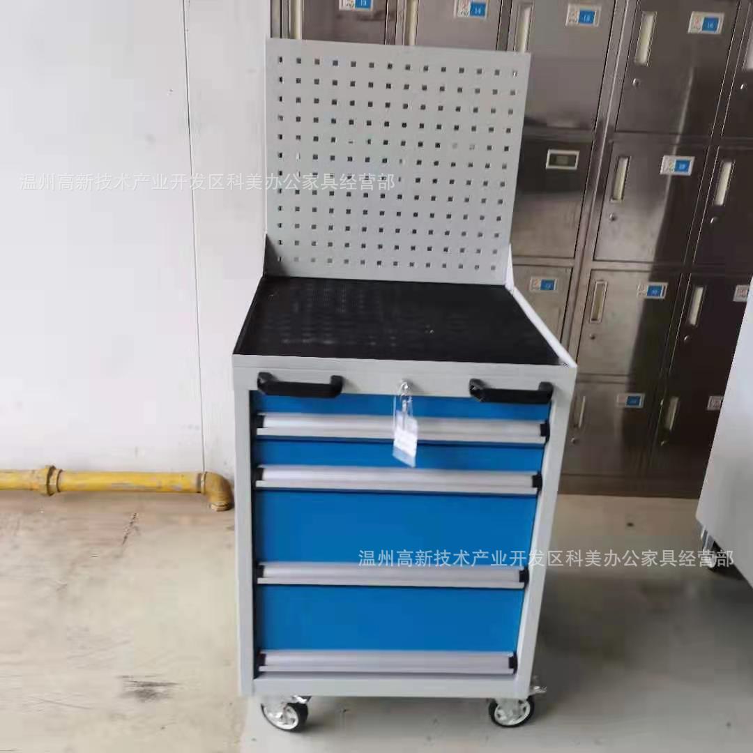 重型工位车工具柜抽屉式加厚工具车车间汽修移动工具手推柜带轮子
