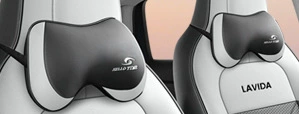 Special Car Seat Cover Full, Four Seasons Pad - misty-gray-1-pair-of-sports-headrests-cly-volkswagen-lavida-xinrui