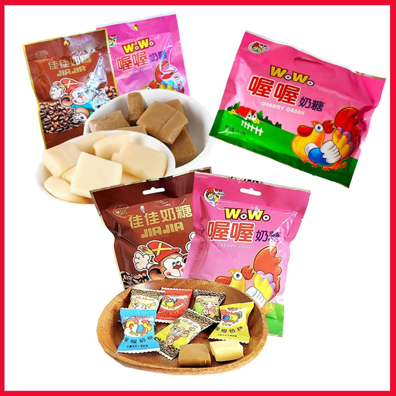 О, о, ириски 130 г/мешок 150 г/мешок конфеты помадка молочный сахар закуски оптом Jiajia молочный сахар 150 г/пакет