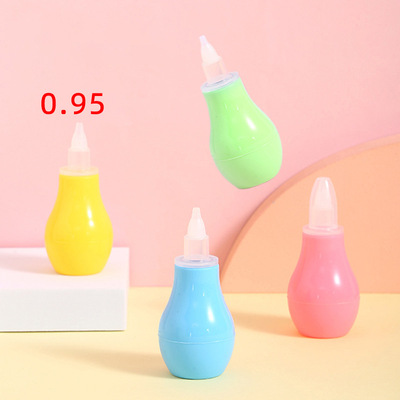 baby Nasal Aspirator Manual Snivel Cleaner baby Nasal Aspirator baby Baby Supplies wholesale