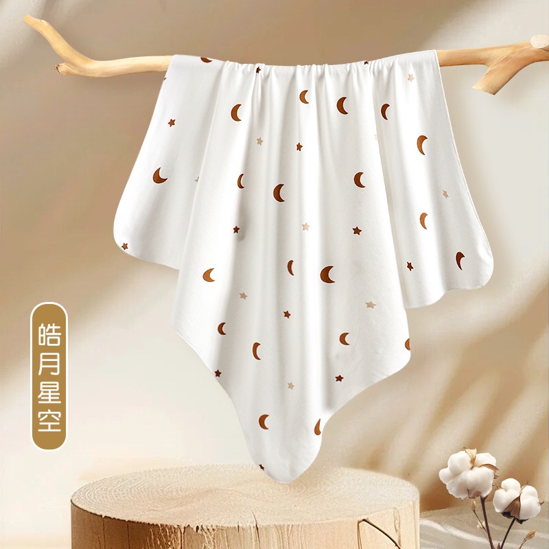 밝은 달 별이 빛나는 하늘