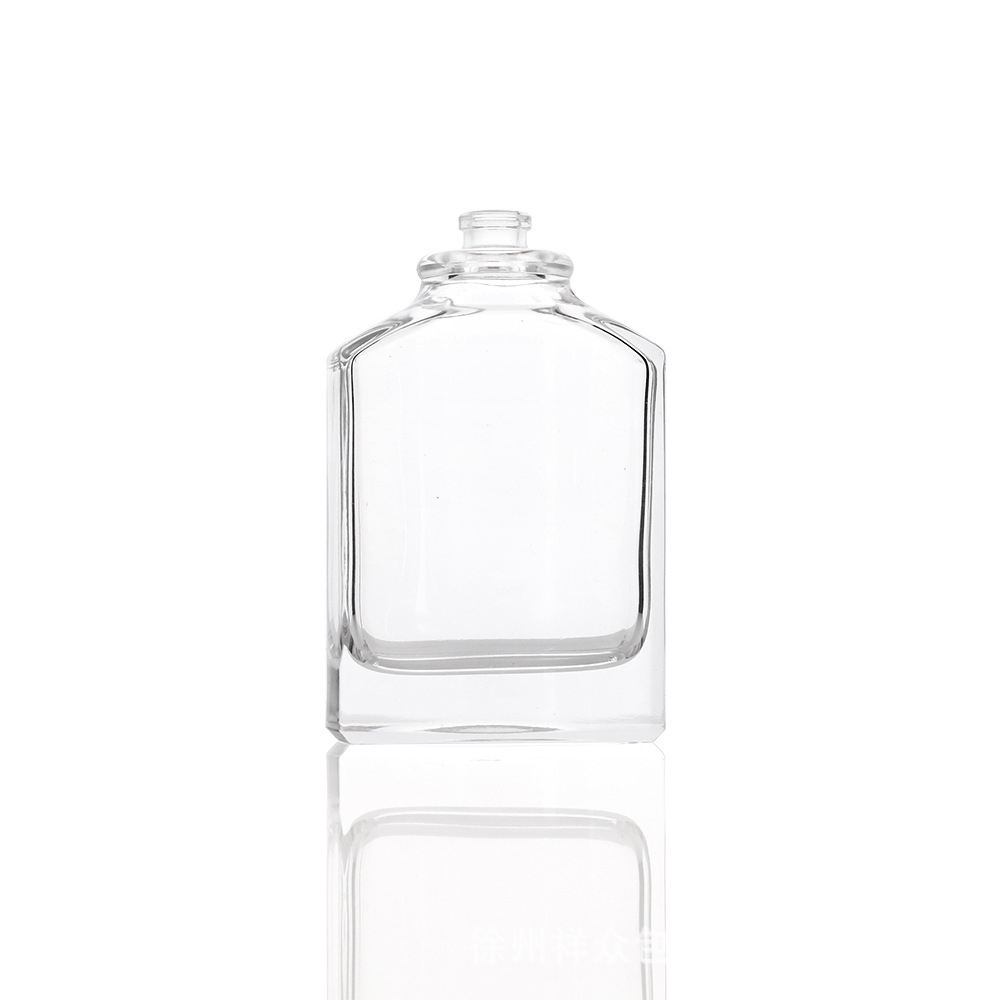 Botella Plana de Vidrio con Atomizador 100ml Portátil para Perfume y Refréscante image 7