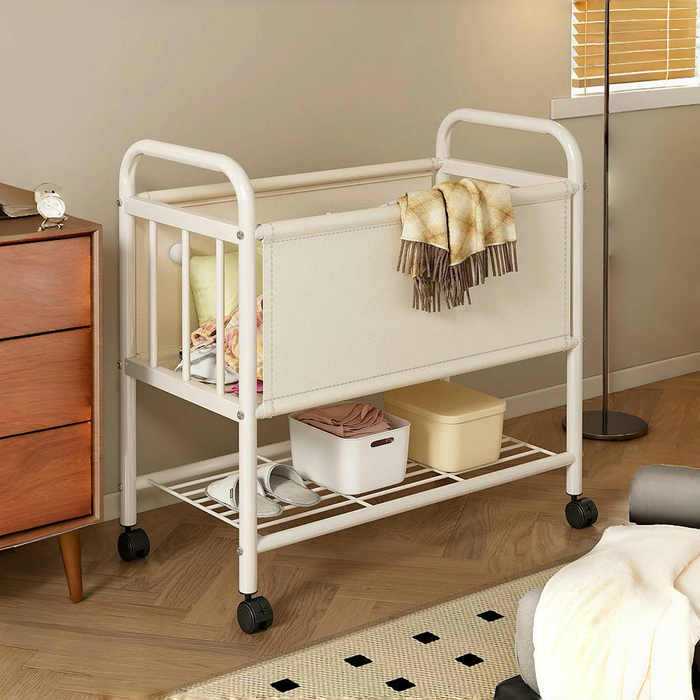 Dirty Laundry Basket Trendy Household Laundry Hamper Movable Dirty Clothes Storage Cart Large Capacity Laundry Basket Magic Tool