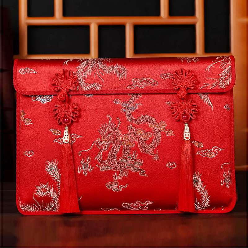 3万--6万结婚红包婚庆用品创意利是封袋锦缎万元布艺红包厂家批发