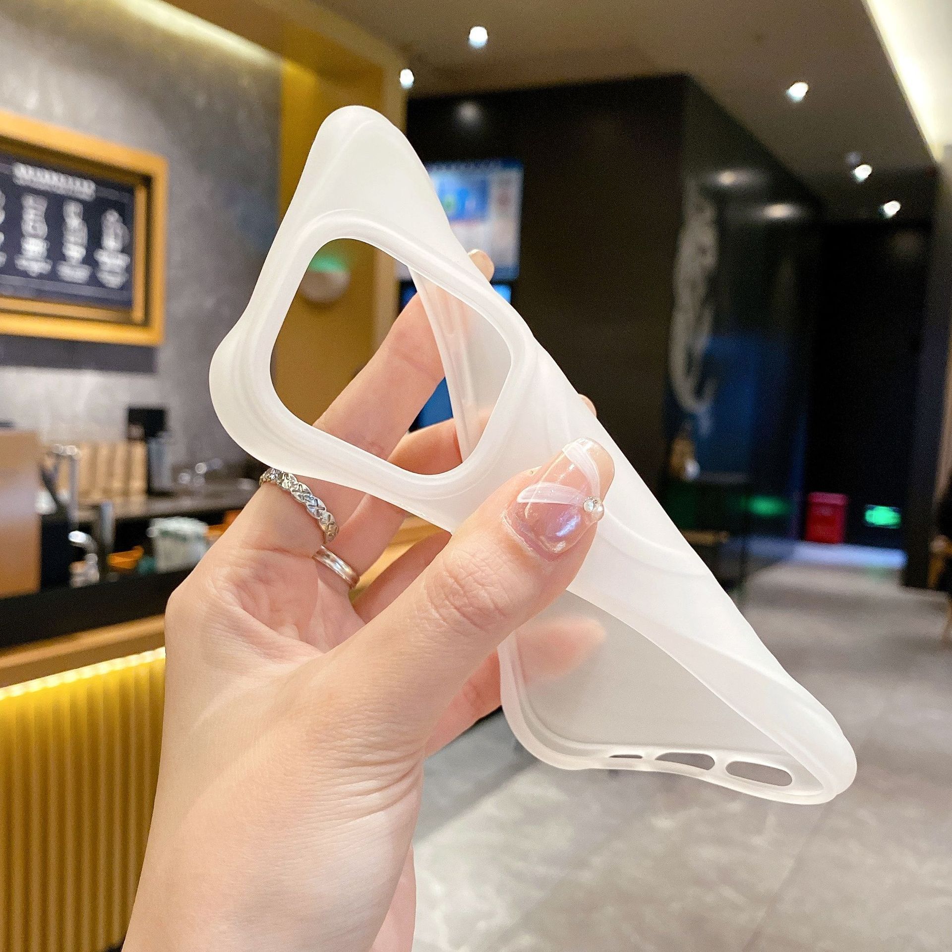 Cuatro esquinas anti-caída para Apple 16PM silicona todo incluido funda para teléfono móvil 13 ondas sol funda protectora iphone14