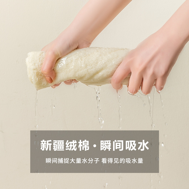 タオル卸売り綿綿洗顔家庭吸水綿風呂は毛を落とさずに髪を拭きます。|undefined