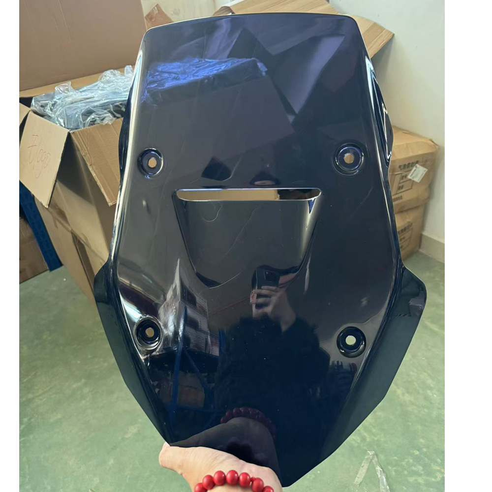 800MT heightened and widened windshield for spring breeze 800 MT modified windshield chest protection imported windshield