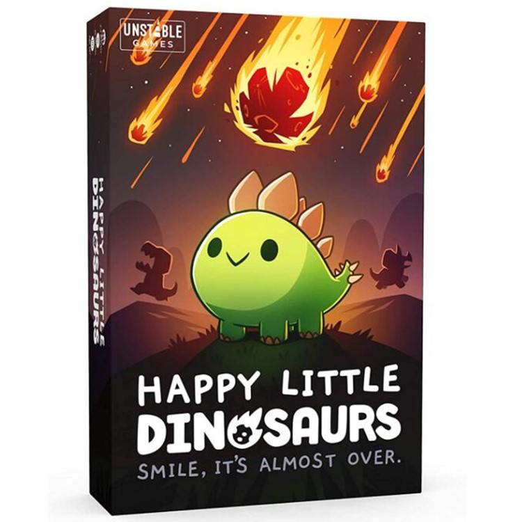 Happy Little Dinosaurs Full English Unicorn Card Game Strategy Tarot Board Game Card Tabletop