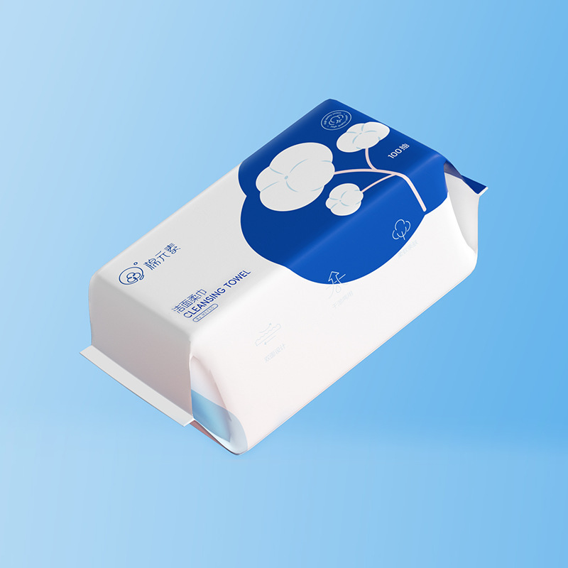 綿素材の使い捨て洗顔タオル、女性用エステサロン専用洗顔タオル、ベビー用ソフトタオル、化粧用コットン