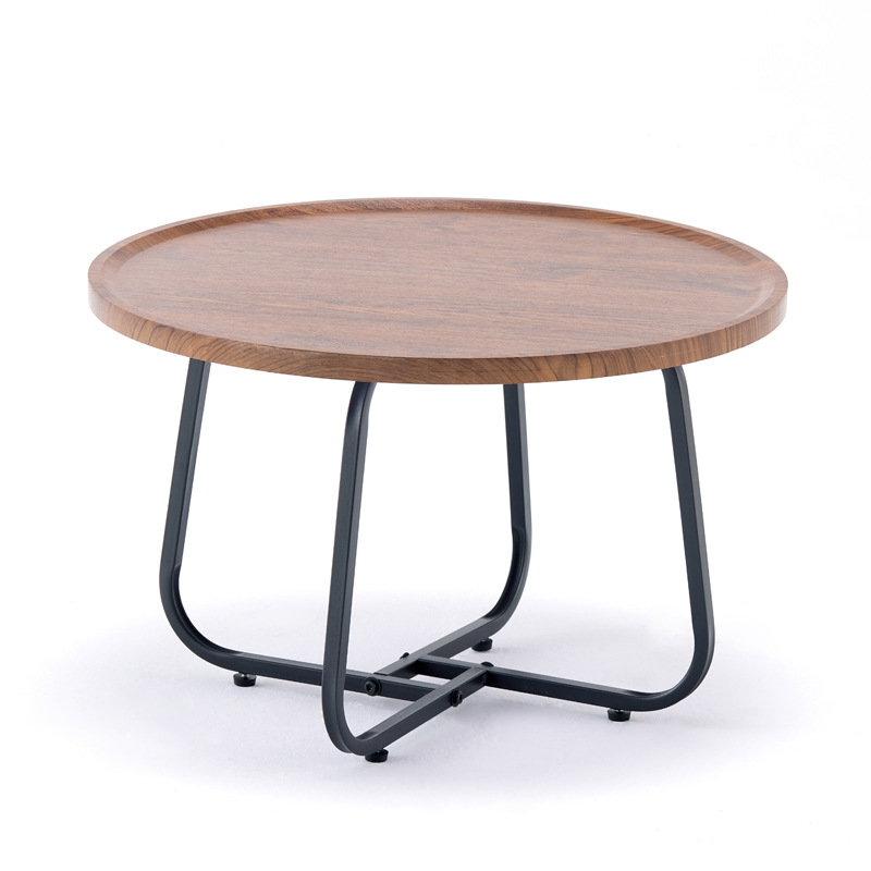 Mesa de té pequeña moderna y simple mesa de té pequeña sala de estar creativa casera sofá lado combinación de mesa de té pequeña