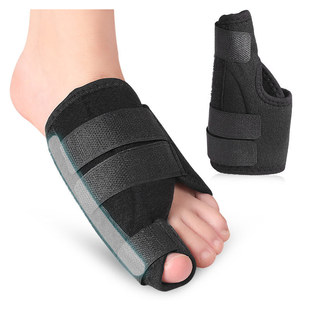 Cotton Big Toe Valgus Orthosis, Toe Bunion Corrector with Adhesive Plate, Ready Stock, Toe Separator
