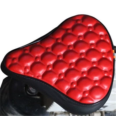 Cushion Cover Leather Sun Protection Breathable: Seat cushion, seat cover - leather-bright-red-pointed-front-seat-cover