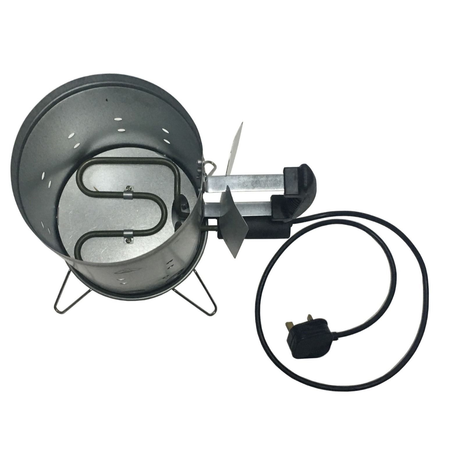 La producción de la fábrica galvanizó el barril eléctrico del carbón de la hoja con el encendedor eléctrico del barril del carbón del tubo de calefacción