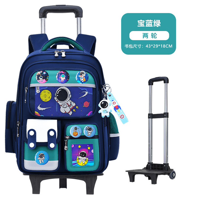 2026 nueva mochila escolar de tirón para estudiantes de primaria 23456 grados mochila de hombro