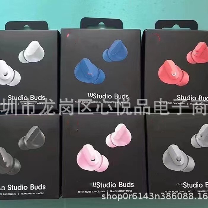 国境を越えた新型無線bluetoothイヤホンtws studio buds入耳式5.0立体運動bluetoothイヤホン|undefined