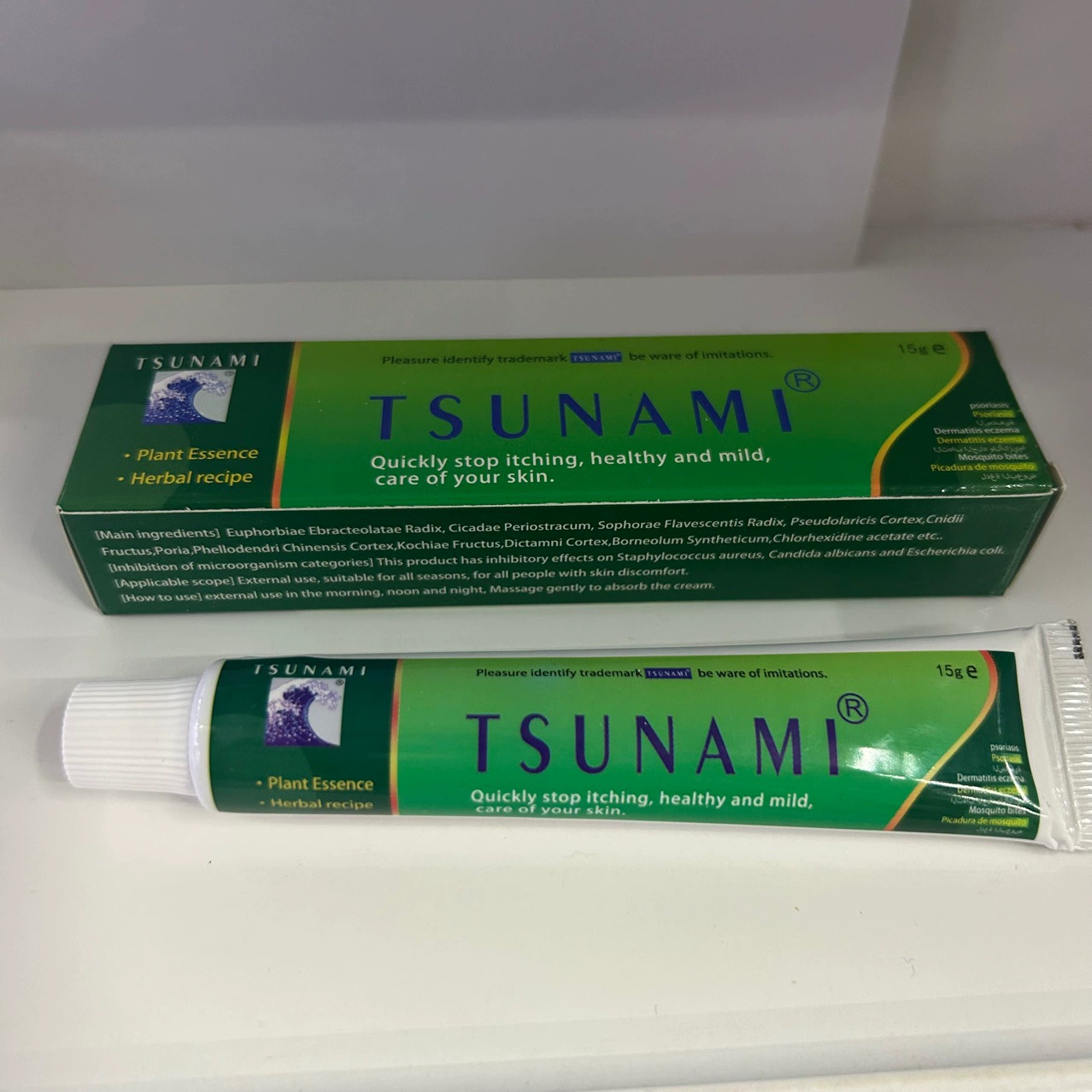 ТСУНАМИ внешнеторговая экспортная горячая линия освежающий мятный крем