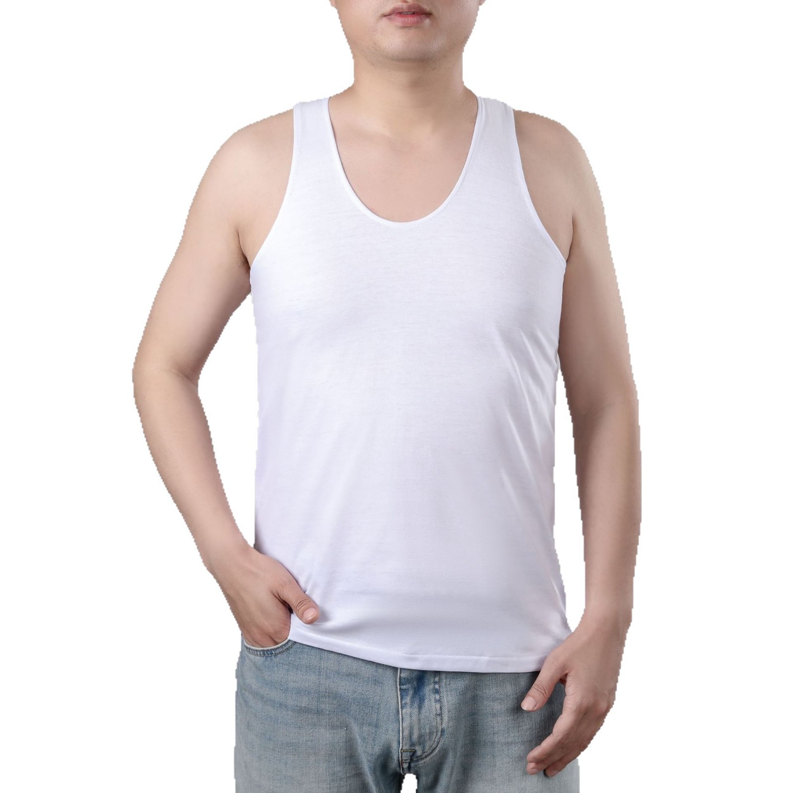 중년 및 노인 면화 남성 조끼 여름 옷, 기본 속옷 언더 셔츠 면 오래 된 머리 셔츠 도매
