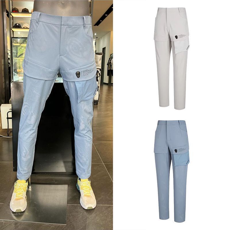 Korean Original Golf Summer Men's New Casual Versatile Stylish Sports Long Pants Outdoor Slimming Trendy