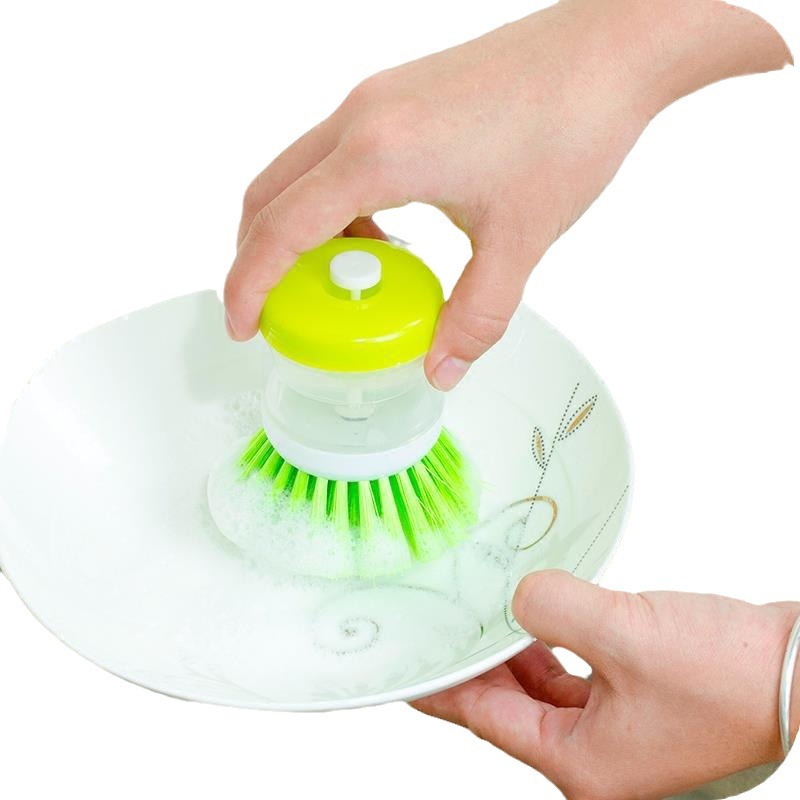 Bola-tipo olla cepillo automático líquido lavado olla cepillo plato cepillo hidráulico cocina limpieza artefacto no fácil de herir manos