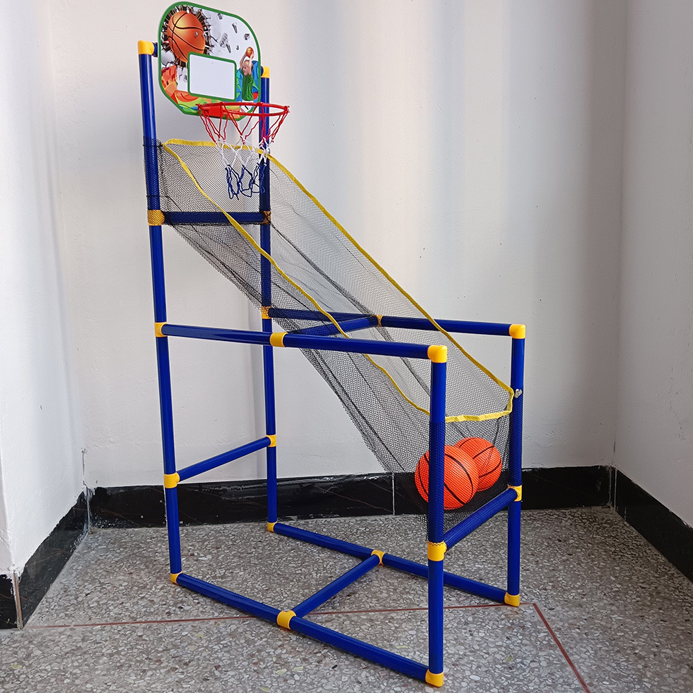 Factory Direct Sales Children's Double Basketball Shooting Machine Detachable Basketball Hoop Indoor and Outdoor Boys' Sports Toys Amazon Cross-Border