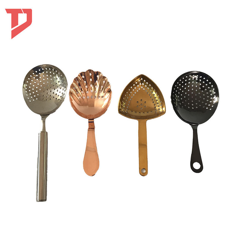 Directo de fábrica 304 barra de filtro de hielo de acero inoxidable herramienta Filtro de cubo de hielo cóctel filtro separador de hielo