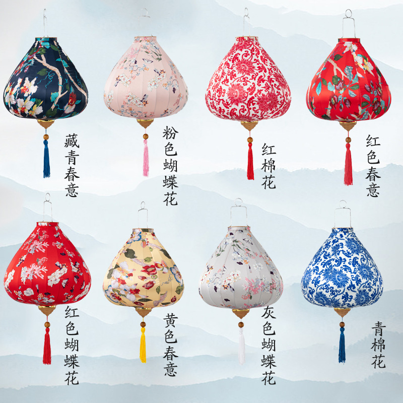 Outdoor Antique Lantern Ancient Town Street Internet Celebrity Passage Ancient Style Palace Lights Night Scene Decoration Lantern Vietnamese Lantern