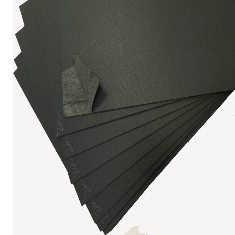 全木浆黑卡纸0.42mm黑卡纸，贴合黑卡纸黑卡纸广西厂家 3mm黑卡纸
