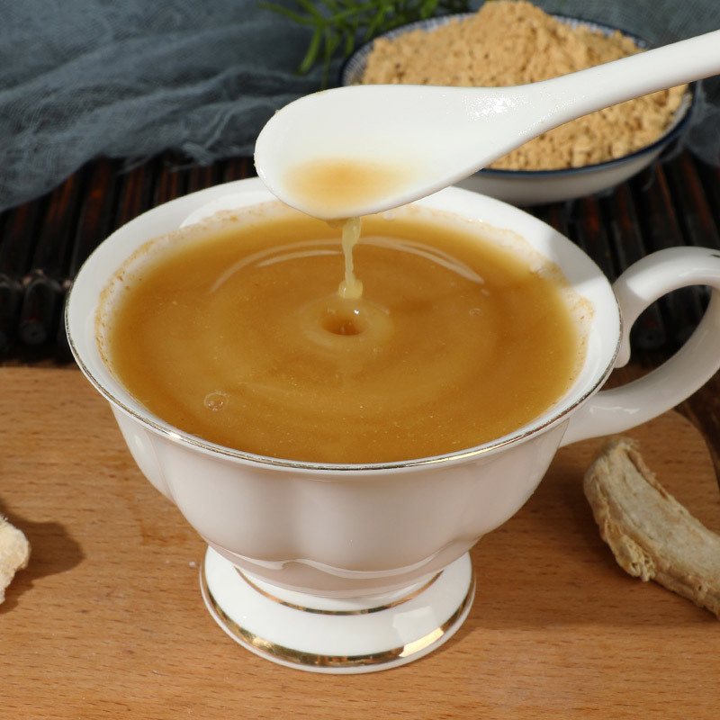 Powdered ginger, pure old dry ginger powder, cold little yellow ginger, dampness-removing seasoning, steeped in hot water, hot ginger tea powder
