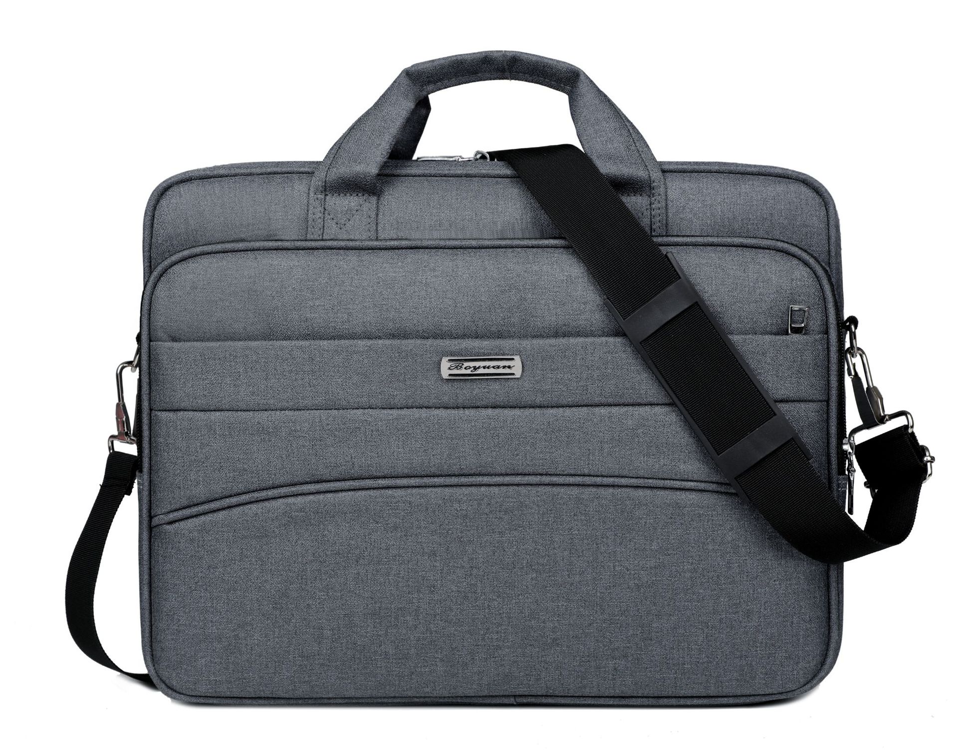 Bolso bandolera Bolso para portátil de 15,6 pulgadas Maletín de negocios Kit de gran capacidad Bolso bandolera para hombre