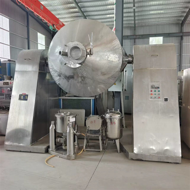 Вакуумная сушилка ротационного типа с двумя конусами серии SZG из нержавеющей стали для кукурузного крахмала, производство JIANGONG Machinery