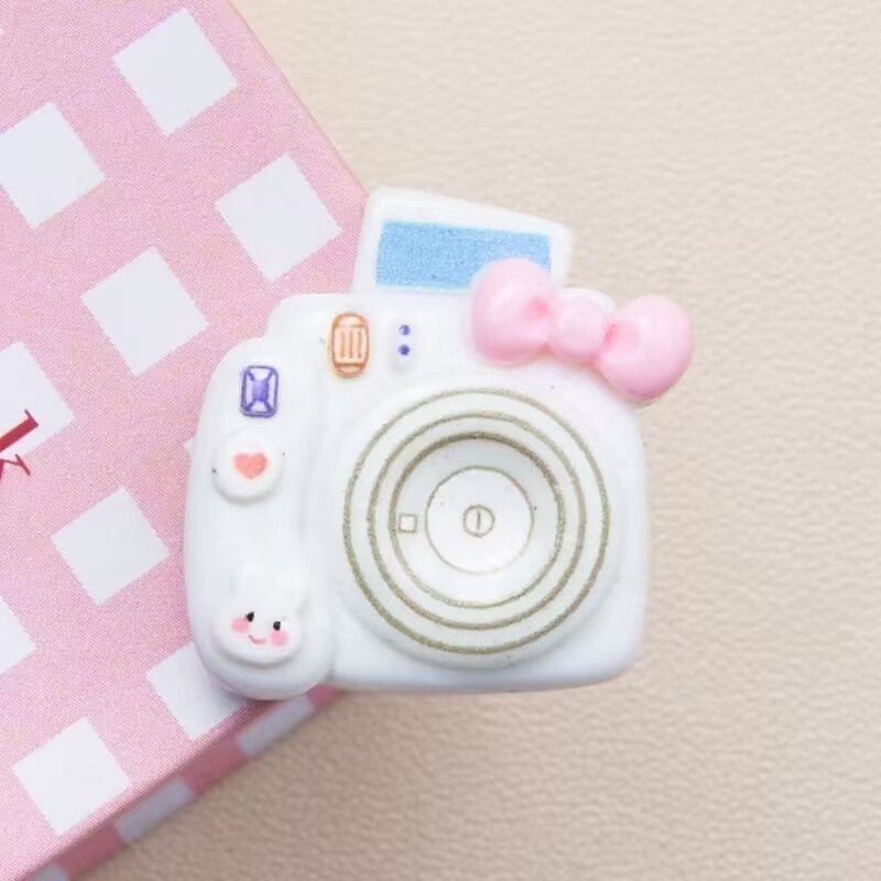 カラフルなポラロイド樹脂アクセサリー diy クリーム接着剤手作りヘアピンペンダント携帯電話ケース電気自動車装飾パッチ|undefined