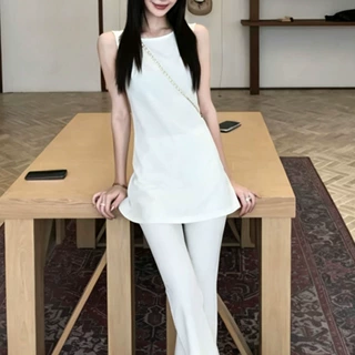 【都市旋律】新款气质显瘦高级感黑色系静奢风时尚套装2026夏季女