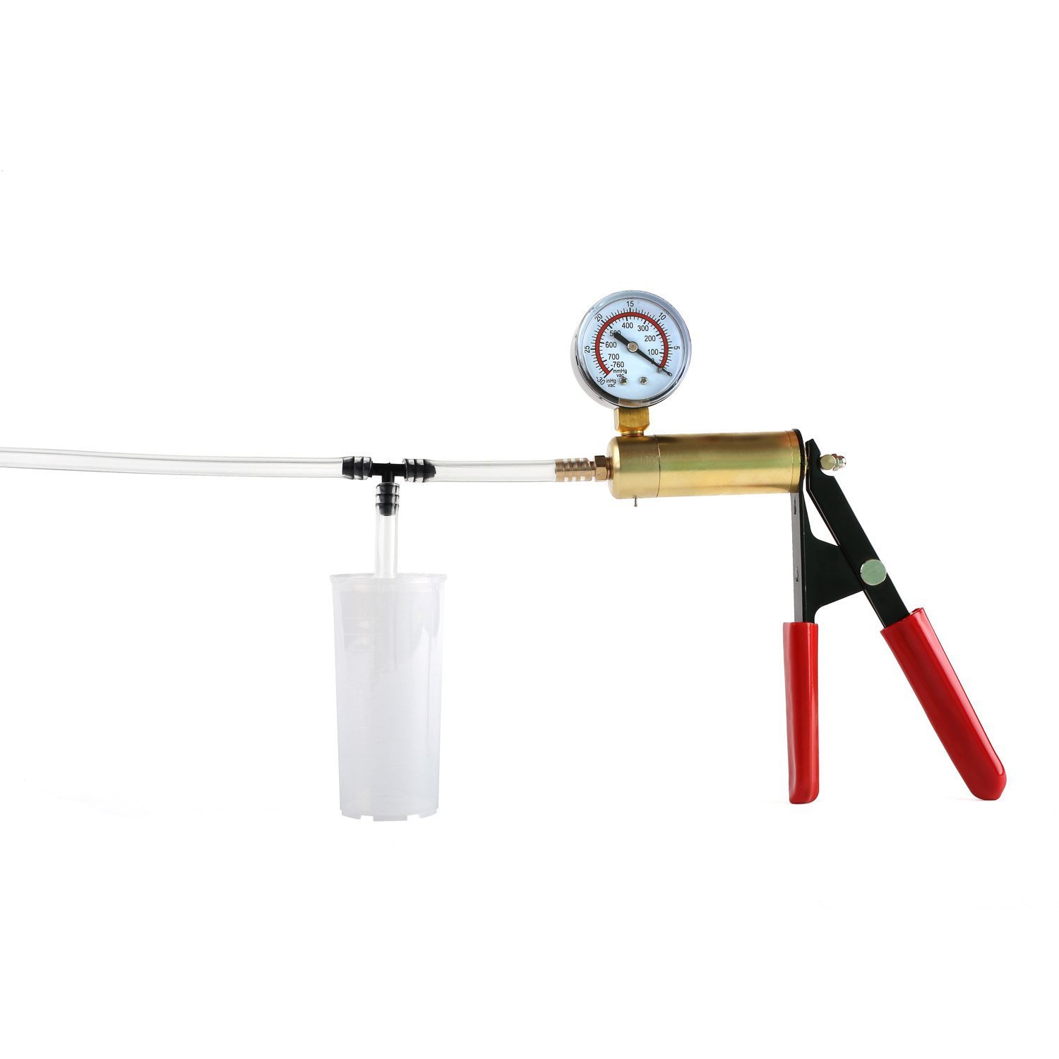 Coche bomba de vacío manual de doble propósito vacío presión negativa pistola de succión freno aceite reemplazo detector herramienta de reparación