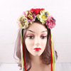 Realistic cloth, headband, suitable for import, roses, halloween