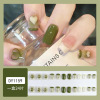 Fake nails, short nail stickers for manicure, wholesale