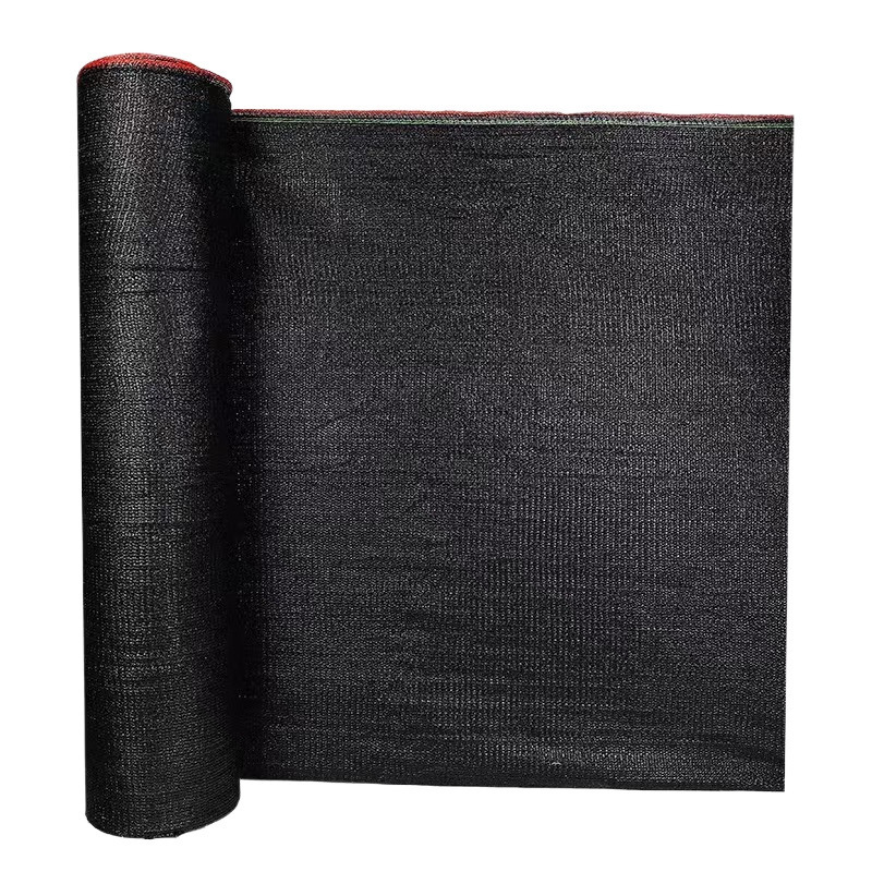 加厚防老化遮光黑纱太阳网农用大棚养殖遮阳加密网防晒隔热