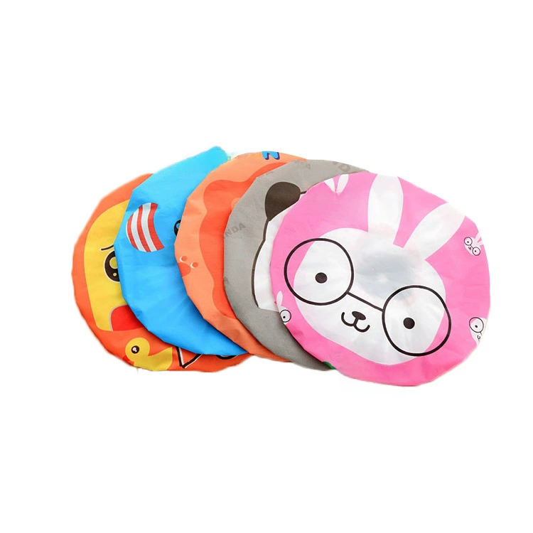 cartoon Japanese shower cap for adults, hat, increased thickness